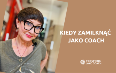 Kiedy zamilknąć jako coach?